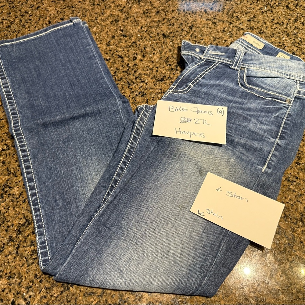 Harveys Women's Classic Blue Straight Leg Jeans